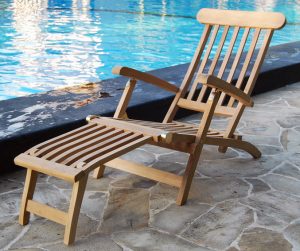 teak steamer sunbed 2 - Rattan Garden Furniture | Patio Furniture |Conservatory Furniture