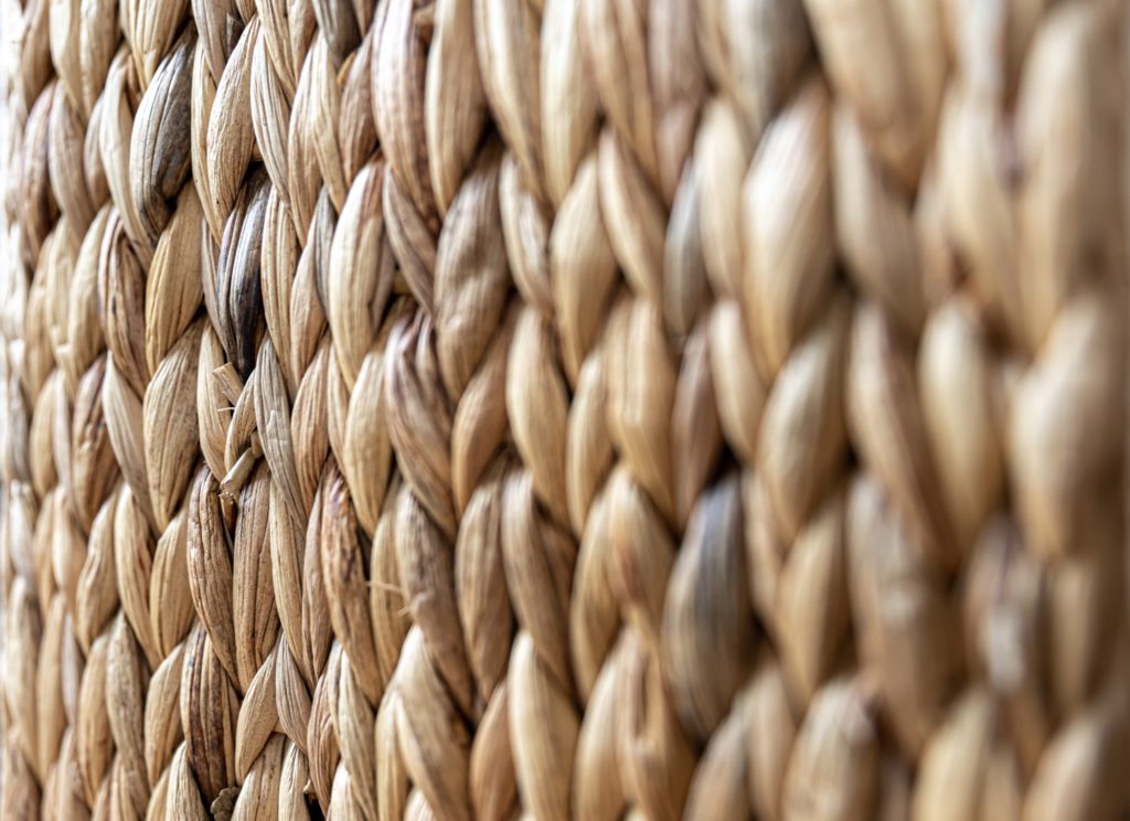 Wicker woven furniture