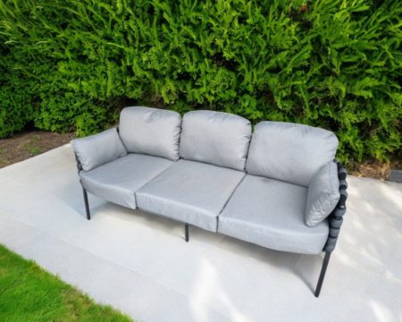 Rope Weave 3 Seater Sofa - Selene - Rattan Direct