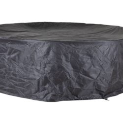 Circular Firepit Table Premium Rattan Furniture Shield Cover - Rattan Direct